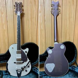 Super Rare Marare Penguin Gretsch G6134T -LTD Limited Edition Penguin -два тон Smoke Grey/Violet Metallic