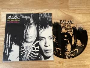 激レア バルザック BALZAC / OFF THE WALL　パンク ソノシート vinyl レコード