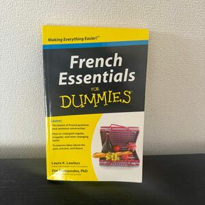 洋書 フランス語 学習本 French Essentials For Dummies