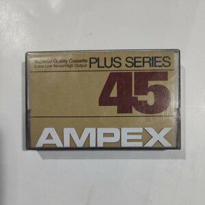 AMPEX　PLUS SERIES45　ケースのみ　カセットテープはありません。