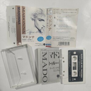 MADONNA マドンナ トゥルー・ブルー カセットテープ スーパークラブ・ミックス ミニ・カセットの画像2