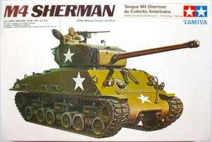  Tamiya 1/35 танк серии No.18 America суша армия M4A3E8 автомобиль - man средний танк одиночный motor остров . Британия 2 .. коробка . коробка . pra детали. Brazil Tamiya!