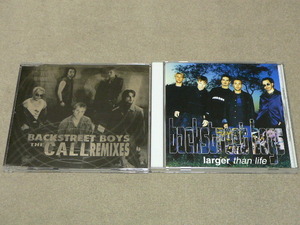 BACKSTREET BOYS // THE CALL / LARGER THAN LIFE // CDシングル2枚 バックストリート ボーイズ