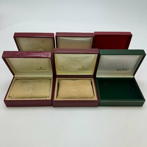 1円～ROLEX ロレックス アンティーク ビンテージ品 腕時計空箱 ケース BOX 6個の画像3