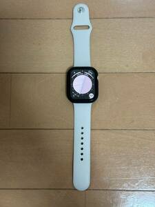 Apple Watch Series 9 GPS＋Cellularモデル 45mm スターライトアルミニウムケースとスターライトスポーツバンド S/M MRM83J/A