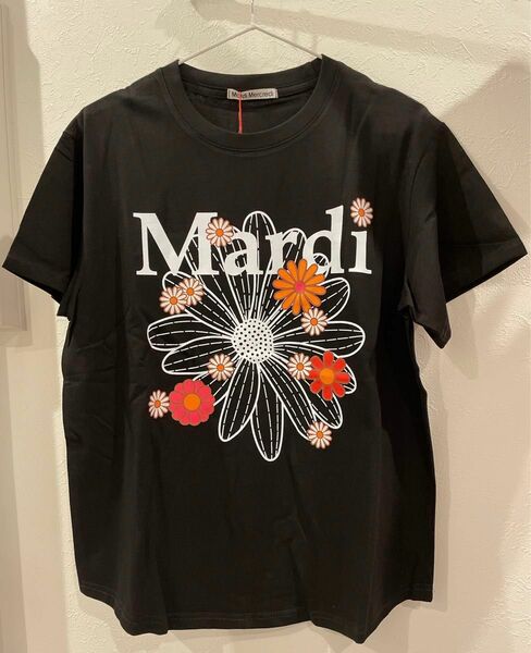 マルディメクルディ Mardi Mercredi Tシャツ ブラック 半袖