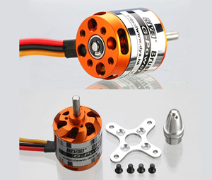 小型電動プレーン/グライダー等向け D2836/6 1500KV◇ブラシレスモーター