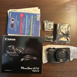 【新品】Canon PowerShot G7X Mark Ⅲ ブラック