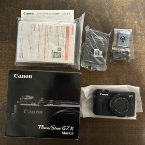 【新品】Canon PowerShot G7X MarkⅡ ブラック　デジタルカメラ