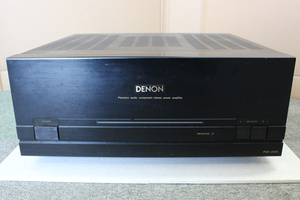 ***DENON* dual super less .. stereo power amplifier POA-2200* present condition goods Junk ***