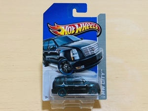 HOTWHEELS レア '07 CADILLAC ESCALADE キャデラック エスカレード GM ジーエム ブラック ストライプ ホットウィール