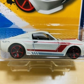 HOTWHEELS '67 FORD SHELBY GT500 GT-500 MUSTANG フォード シェルビー マスタング 白 赤ストライプ ホットウィールの画像2