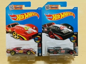 HOTWHEELS '76 Chevrolet GREENWOOD CORVETTE C3 シボレー グリーンウッド コルベット 2台 2色 ル・マン Le Mans デイトナ Daytona