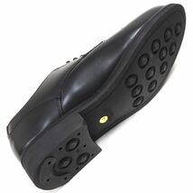 P961 未使用品 ホーキンス 本革 Uチップ ビジネスシューズ HAWKINS ボロネーゼ製法 25.0cm メンズ 紳士靴 e-22_画像7