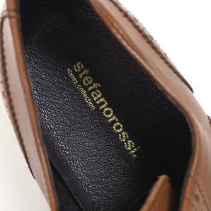 P326 未使用品 ステファノロッシ ウィングチップ シューズ ビジネスシューズ 26.0cm 本革 STEFANO ROSSI 紳士靴 ML56の画像8