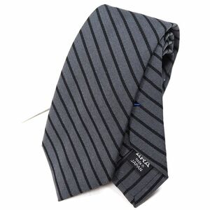  new goods regular price 1.4 ten thousand Calvin Klein made in Japan silk 100%reji men taru necktie CALVIN KLEIN business Onward . mountain gray × black 
