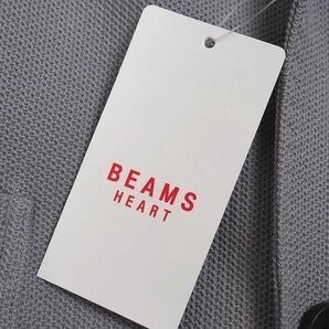 R363 新品 ビームス 春夏 サーフニット ジャケット メンズ ブレザー アンコンジャケット BEAMS (サイズ:L)の画像9