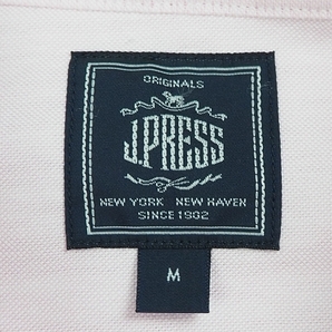未使用品 J.PRESS ジェイプレス オックスフォード シャツ 長袖 M ピンク 定価1.8万の画像7