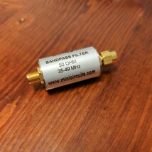 Mini-Circuits SIF-40 Lumped LC Band Pass Filter, 35 - 49 MHz, 50 ミニサーキット社製 バンドパスフィルタ_画像2