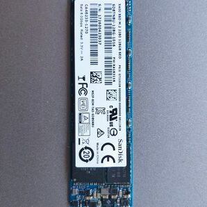 SSD 128GB Sandisk m.2 SATA 正常確認済 美品