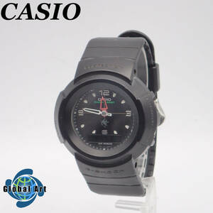 え03275/CASIO カシオ/G-SHOCK/ラバーズコレクション/クオーツ/メンズ腕時計/ブラック/AW-599