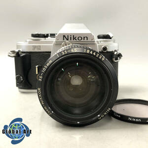 ★E03478/Nikon ニコン/一眼レフカメラ/MF/FG/Zoom-NIKKOR 35～105㎜ 1:3.5～4.5/シャッターOK