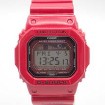 え04017/CASIO カシオ/G-SHOCK/クオーツ/メンズ腕時計/レッド/GLX-5600_画像3