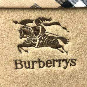 ★E04039【未使用保管品】Burberrys バーバリーズ/純毛毛布/毛 ウール 100%/140㎝×200㎝/贈答品/箱付の画像2