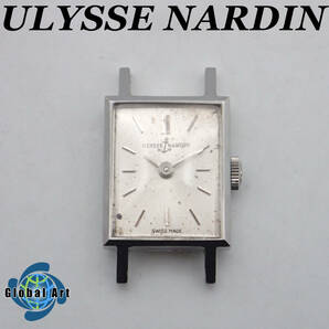 え03523/ULYSSE NARDIN ユリスナルダン/手巻き/レディース腕時計/本体のみ/文字盤 シルバーの画像1