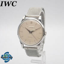 え03444/IWC インターナショナルウォッチカンパニー/シャフハウゼン/自動巻/メンズ腕時計/文字盤 シルバー_画像1