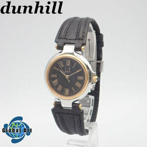 え03453/dunhill ダンヒル/クオーツ/メンズ腕時計/コンビ/ローマン/文字盤 ブラック