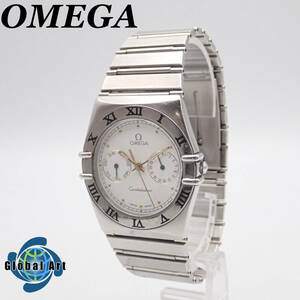 え04032/OMEGA オメガ/コンステレーション/クオーツ/メンズ腕時計/ローマンベゼル/文字盤 ホワイト