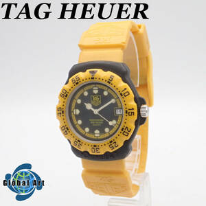 え03312/TAG HEUER タグホイヤー/プロフェッショナル/クオーツ/腕時計/文字盤 ブラック/200M/380.513/ジャンク