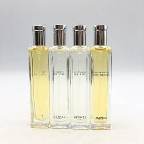 ★E03818【未使用保管品】HERMES エルメス/香水/UN JARDIN EN MEDITERRANEE 地中海の庭 等/オードトワレ/15ml/保管袋・箱付の画像2