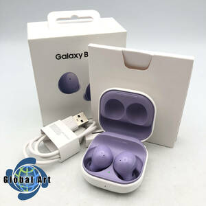 ★E04359【ほぼ未使用品】SUMSUNG サムスン/ワイヤレスイヤホン/Galaxy Buds2 ギャラクシーバッズ/SM-R177/箱・付属品 付/通電OK