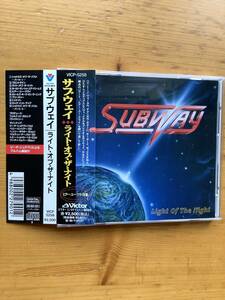 ＜国内盤＞SUBWAYサブウェイ「Light of the Night」