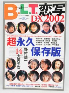 BLT 恋写 DX2002 写真集 超永久保存版 90年代アイドル 池脇千鶴 仲間由紀恵 真鍋かおり 真中瞳 星野真里 片瀬那奈