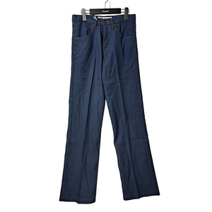 DAIRIKU/ダイリク 21AW P-4 Straight Flasher Pressed Pants　フラッシャーパンツ ネイビー サイズ：27 8047000093542