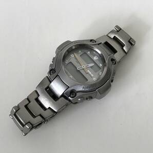 G-SHOCK Gショック MR-G DATA MEMORY 腕時計 MRG-130T CASIO カシオ S-714N TITANIUM W.R.20BAR チタン ヴィンテージ vintage watch 現状品の画像3