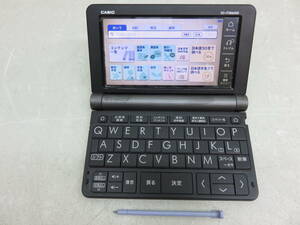 CASIO カシオ EX-word エクスワード XD-JTSR6000 電子辞書 タッチパネル 動作品 中古 美品 