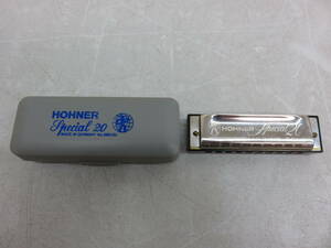 HOHNER ホーナー Special 20 MARINE BAND 10穴 ハーモニカ ケース付 中古 現状品
