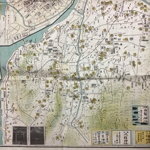 戦前 古地図●大日本職業別明細図 山形県●昭和13年●鶴岡市 酒田市 東田川郡 西田川郡 飽海郡の画像5