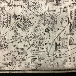 古地図●江戸御見附略図●安政2年●木版の画像3