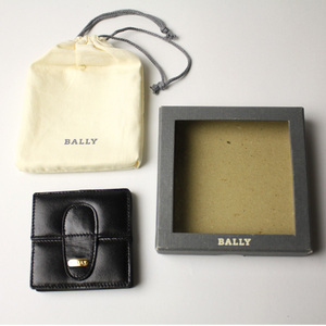 極美品！未使用品 デッドストック バリー BALLY 小銭入れ ブラック 黒 24-0420bu03