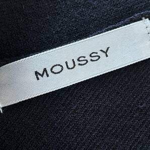 moussy ボタンチュニック ワンピース トップス ブラック 黒 ニット マウジーの画像4