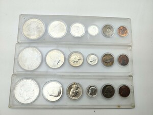 アメリカ リバティコイン セット　外貨　硬貨　外国コイン　 DOLLAR　ミント　3セット