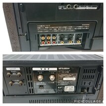 管理0905 MITSUBISHI 三菱 ビデオカセットレコーダー S-VHS HV-V36 ビデオデッキ HiFiビデオデッキ 通電確認済み 現状品_画像10