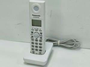 管理1303 Panasonic パナソニック コードレス電話 子機 電話機 増設 充電台 KX-FKN526-W バッテリー KX-FAN51 通電のみ