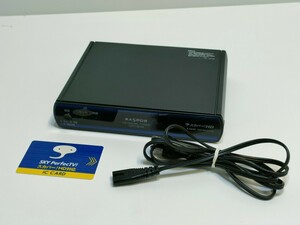 管理1019 MASPRO スカパー 地デジチューナー CS デジタル チューナー CDT700HD ICカード付き 通電確認のみ 現状品 ジャンク