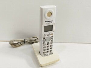 管理1349 Panasonic パナソニック コードレス電話 子機 電話機 増設 充電台 KX-FKN526-W バッテリー KX-FAN51 通電のみ ジャンク